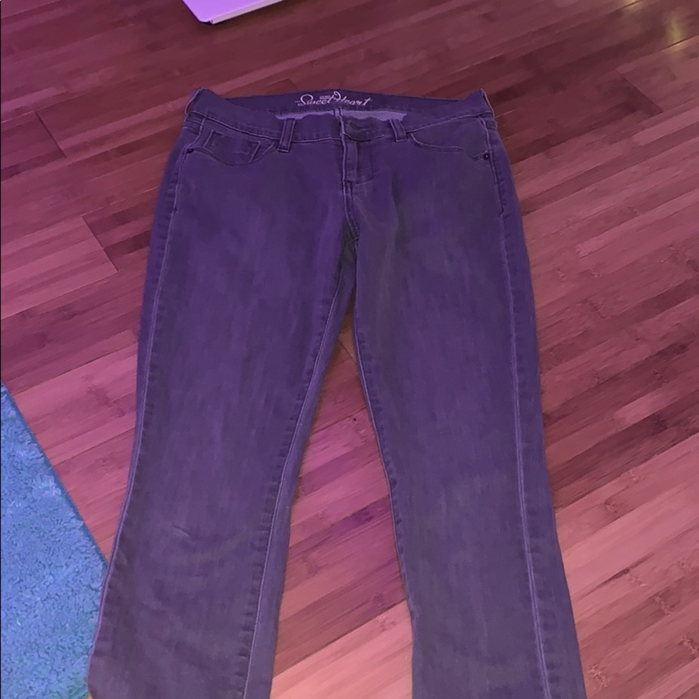 Grey jeans